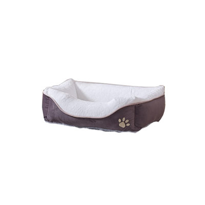Lit pour animal de compagnie, petit lit anthracite, 19 po x 13 po