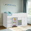 Kids Midsleeper with Wardrobe Bedroom Set