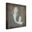 «Rusty Sign Mermaid» par Cora Niele - peinture sur toile tendue-2014917129