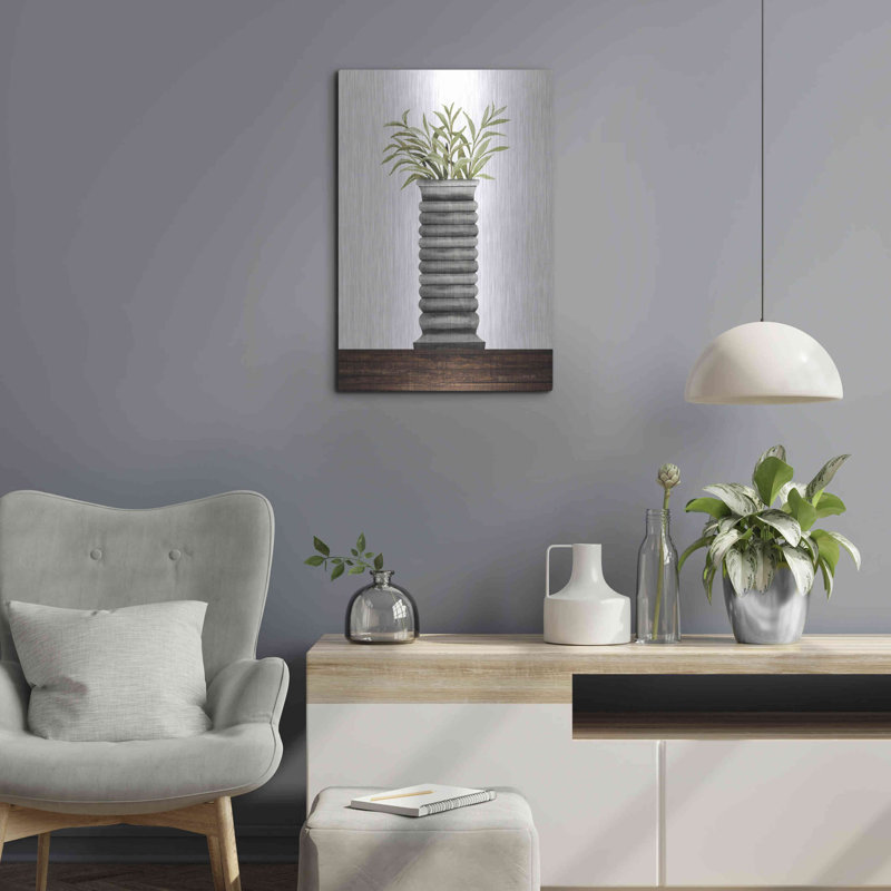 " Gray Vase " by Cindy Jacobs, 24" H x 16" W