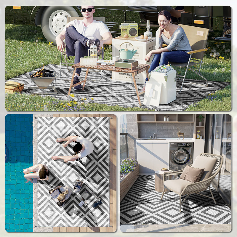 Zioutas Moroccan 182cm X 274 Cm Indoor / Outdoor Area Rug