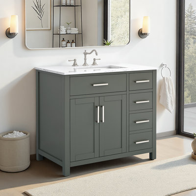 Shamar 36" Single Bathroom Vanity