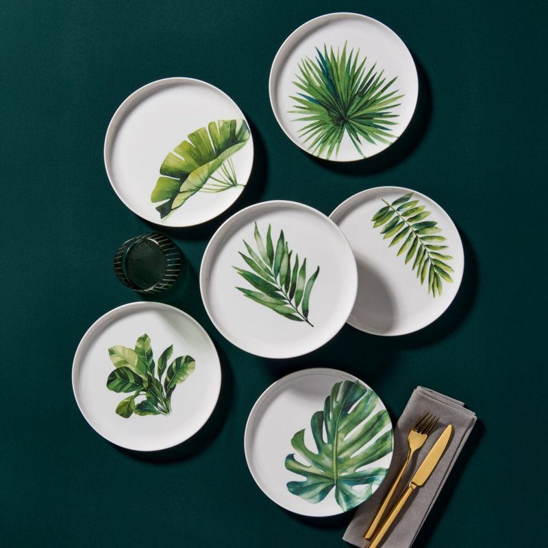 Ensemble d'assiettes à dessert