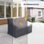 Housse pour causeuse droite en fer Lucier