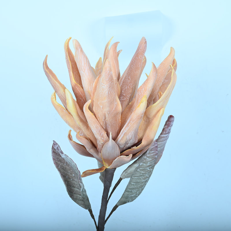 28" H Artificial  With Long Stems For Vase Filler Table Decoration, Beige