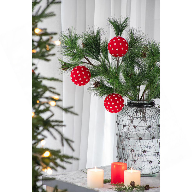 Boule de Noël décorative D3.9 "