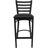 Brixton Hercules Series Ladder Back Metal Restaurant Barstools-21223160-49305574-49305572