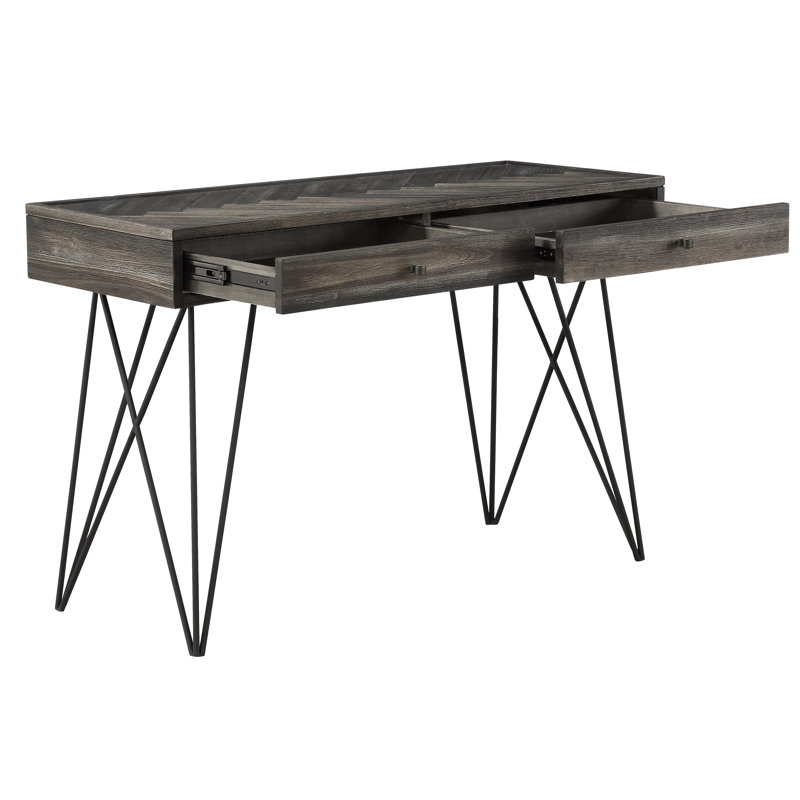 Symone 47'' Solid Wood Top Console Table