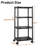 Emilymae 12.01'' Steel Standard Baker's Rack with Microwave Compatibility
