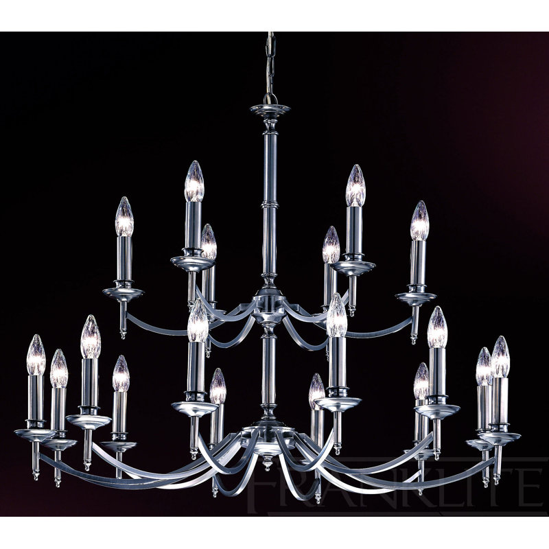 Petrushka 18 - Light Chandelier, Bronze