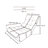 Atticus 41.3'' Upholstered Reclining Sleeper Sofa