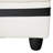 Tna White And Black Semi PU Synthetic Leather L Shaped 2 - Piece Faux Leather Sectional, Left Hand Facing -965841021