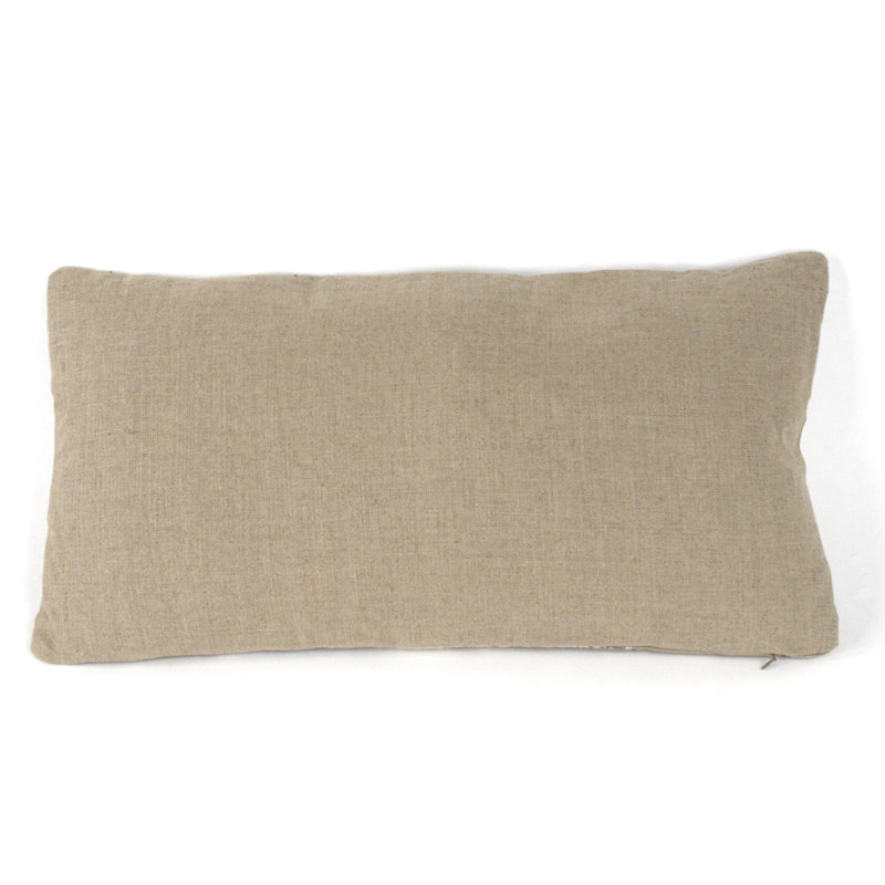 French Linen Lumbar Pillow Cover & Insert
