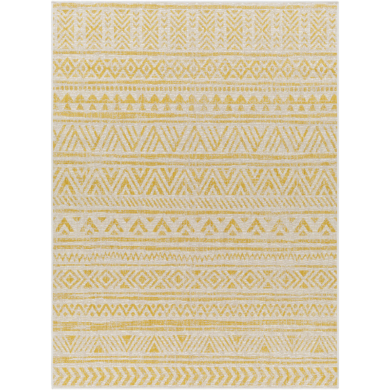 Marion Indoor & Outdoor Boho Saffron Rug, Rectangle 200 x 275cm