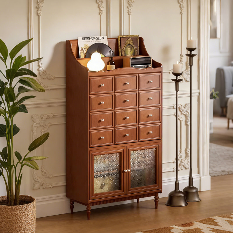 Armoire décorative rétro de style français