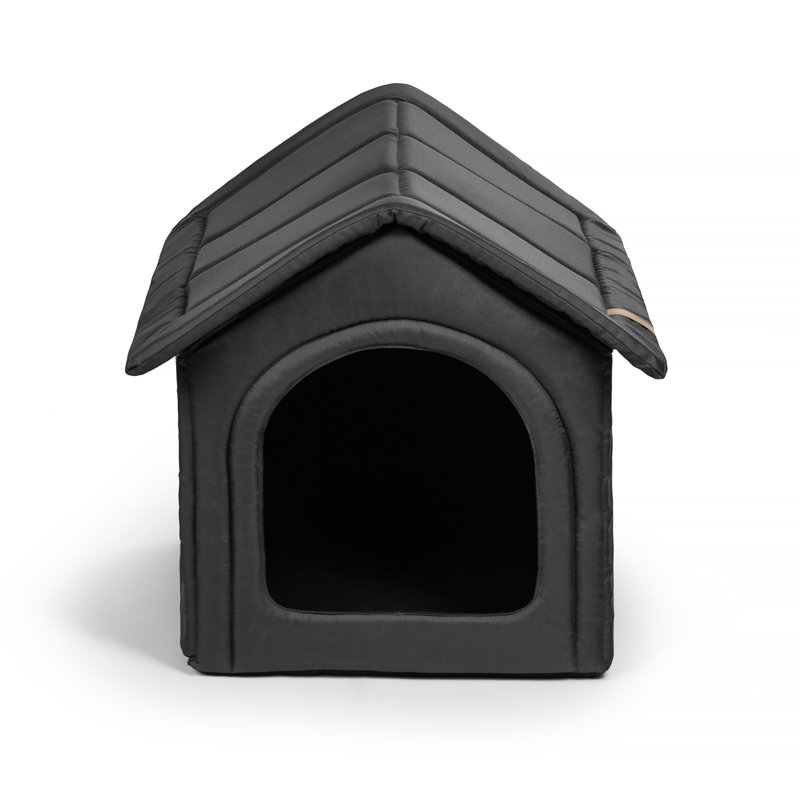 Dog House, 53cm H x 46cm W x 52cm D, Grey