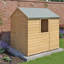 Prasco 6 Ft. W x 6 Ft. D Shiplap Apex Shed-29354271