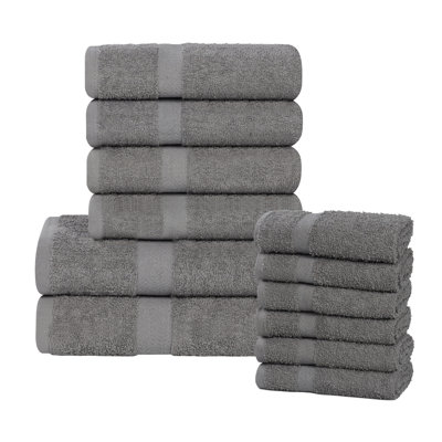 12-Piece Quick-Drying Cotton Towel Set