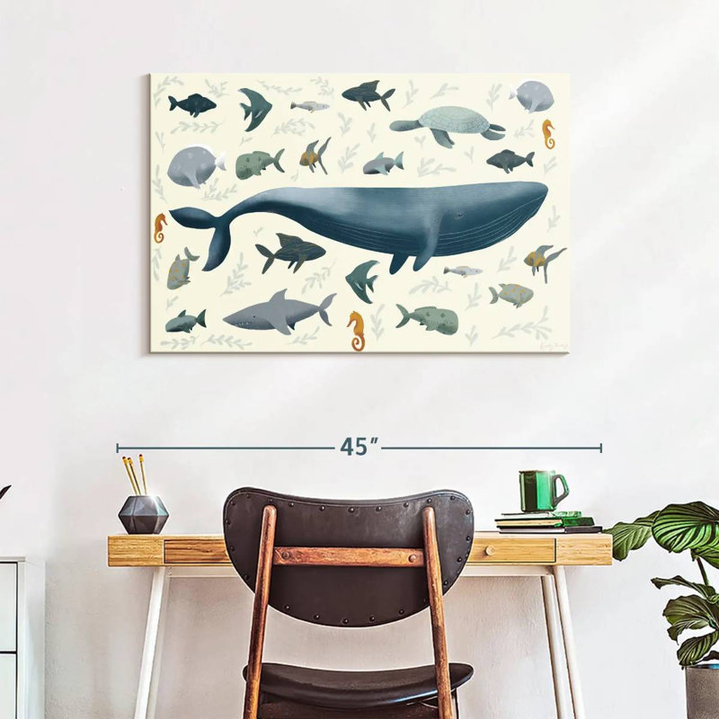 Sea Animals, 26" H x 39" W