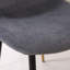 Ensemble de salle à manger 5 pièces Contemporary, table ronde blanche avec 4 chaises-2127258054-2127258051
