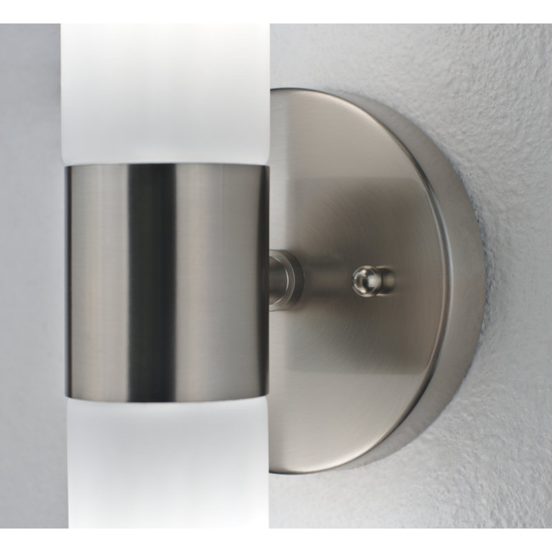 Armed Sconce, 14.25" H x 5" W x 4.5" D, Silver