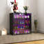 Premium Wooden Shoe Box With RGB LED And Stackable Design For Sneaker Storage