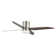 52" Arandip 4-Blade Flush Mount Led Ceiling Fan With Remote Control And Light Kit Included