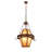Sommersby 8 - Light Copper Vein Geometric Pendant
