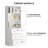 71" H X 71" W Glass Bookcase-2111010706