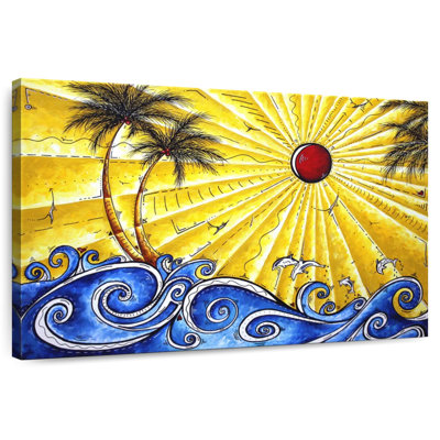 Folie de l'océan tropical