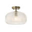 Clear Glass Flush Mount