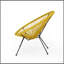 Chaise Anson (ensemble de 2) - Jaune