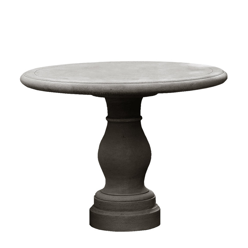 Palladio Stone/Concrete Bistro Table (Table ONLY), Graystone