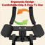 3-en-1 Spine Twist Stretcher & Stress Stepper & Waist Trainer, machine à dos réglable pour l'exercice du bas du dos, l'activation du tronc et l'entraînement du corps entier