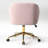 Farrah Tufted Velvet Upholstered Desk Chair-101215815