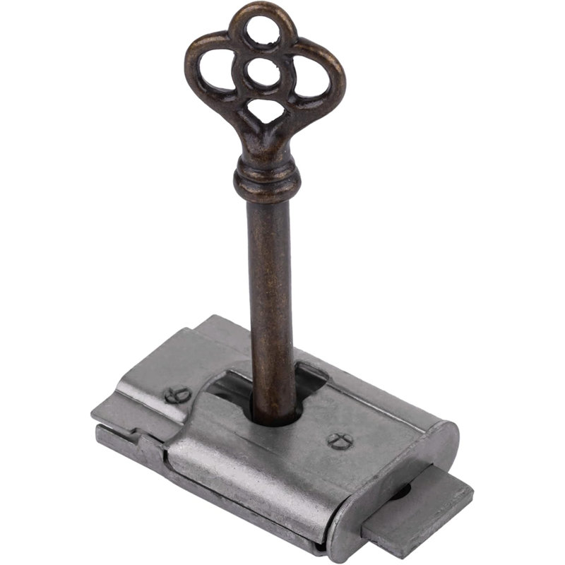 Full Mortise Lock with Skeleton Key