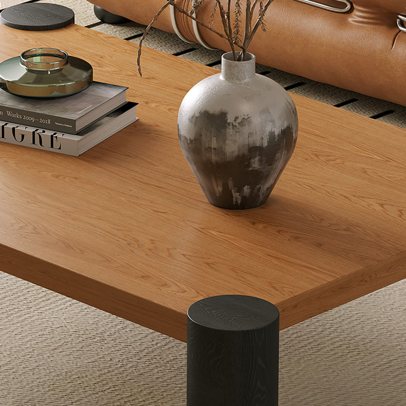 Table basse simple, H 15 po x L 47,2 po x l 23,6 po