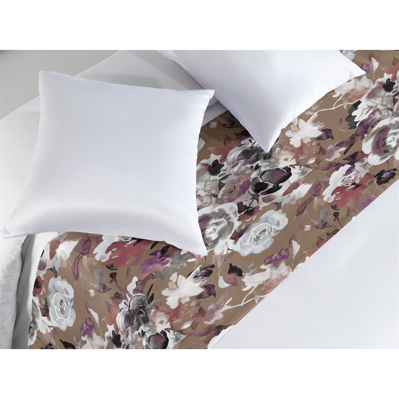 Foulard de lit Ambesonne Roses, Très grand lit