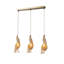 Luminaire suspendu en rotin 3 lumières Clema