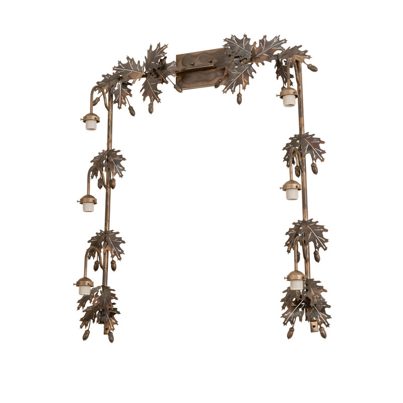 Rustic Lodge 6 - Light Dimmable Vanity Light