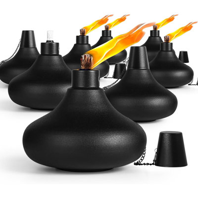 8-pack Metal Tabletop Torches