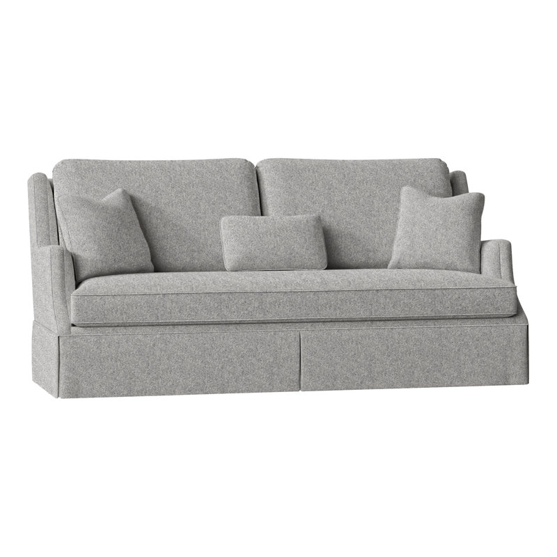 Savannah Sofa, Perigold Aspen Flannel Light Gray