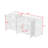 Sideboards with Rounded Corner, TV Stand with Multi-Functional Storage Cabinet-234891497