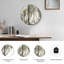 «Forest Path», horloge murale en verre-1428269018