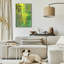  «Long Winter» par Laura Gibson, art mural en verre acrylique, 24 po x 36 po