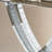 Amla 39.4" Mirrored Glass Modern Console Table Entryway Behind Sofa Table Crushed Crystal Inlay