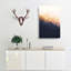 The Peak Of A Mountain In Abstract - Wrapped Canvas Print-55303003