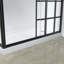 Cyrus 48" W x 34" D x 72" H Framed Rectangle Single Sliding Shower Enclosure with Towel Bar and Fixed Panel
