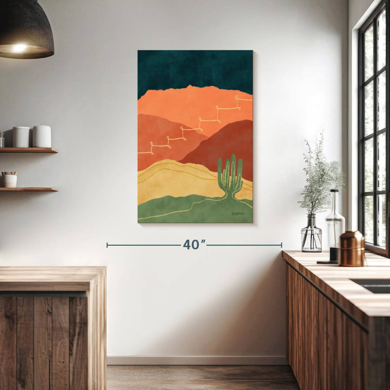 Avery Mountainous II, 39" H x 26" W