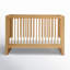 Lit de bébé convertible 3-en-1 Nantucket avec ensemble de conversion pour lit de tout-petit-71282511